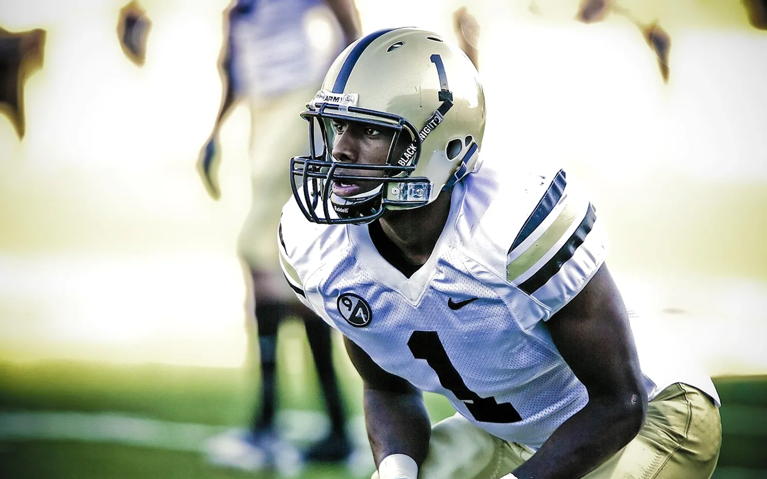 American football, player and defender