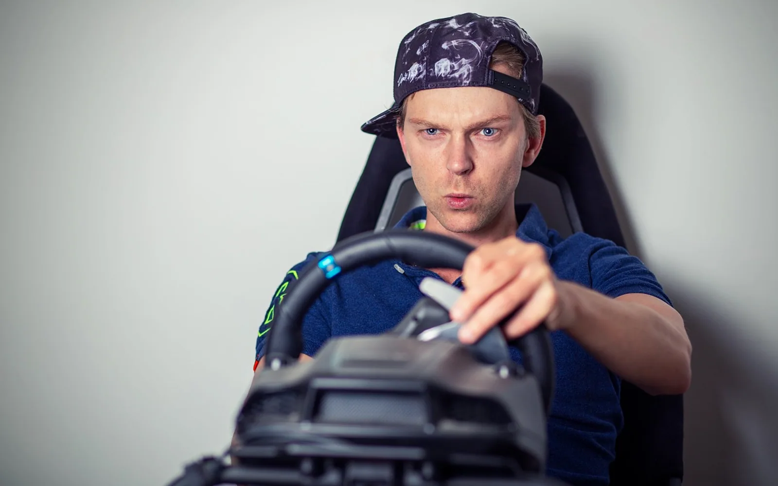 Racing, game and gamer