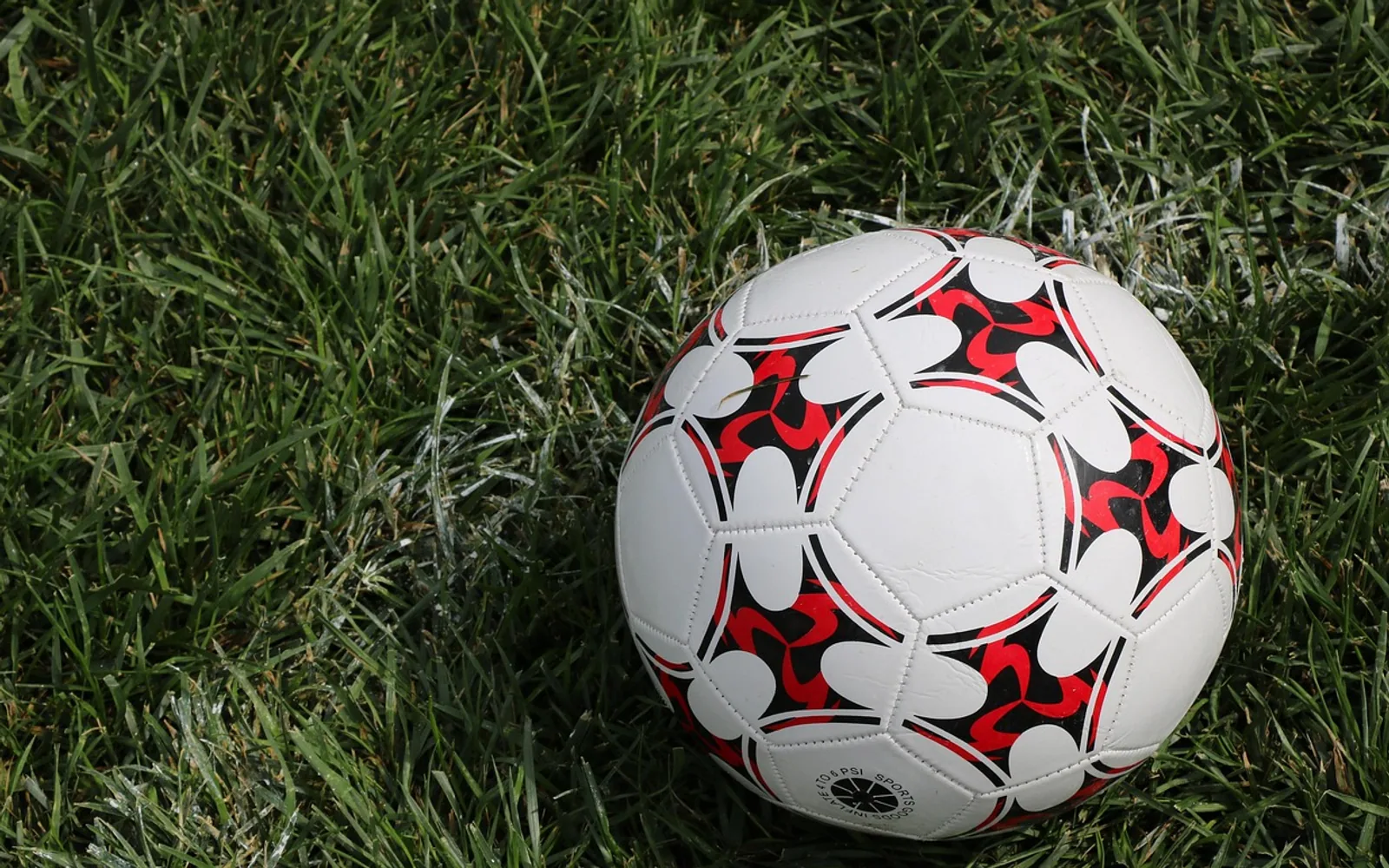 Football, ball and field